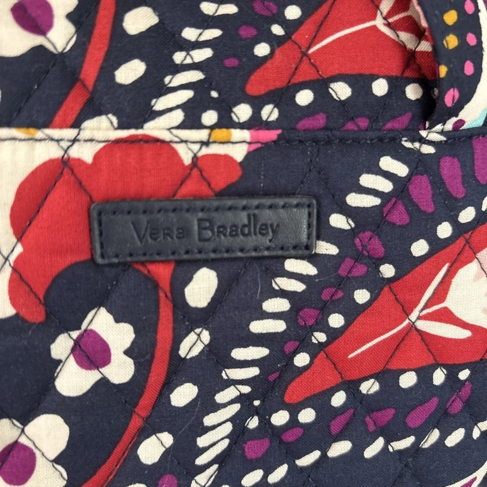 Vera Bradley Painted Paisley‎ Hanging Organizer Travel Toiletry Cosmetic Bag